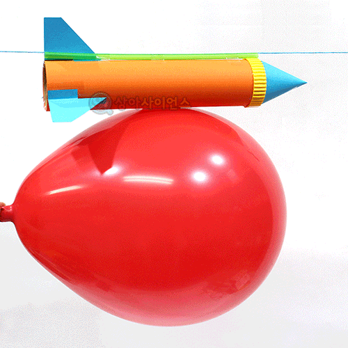 SA 휴지심을 이용한 풍선로켓 만들기(규격 선택)