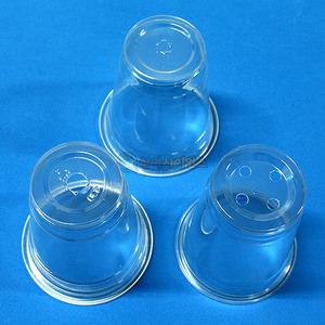 투명컵(일반컵 / 구멍뚫린컵)(각 5개입)(규격 선택)