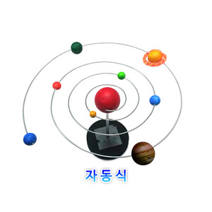 태양계행성 모형 만들기(나선형 자동회전식)
