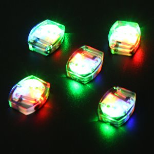 LED 진동 발광램프(5개입)