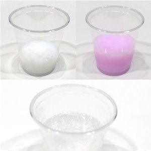 화학반응 색마술(물 우유 딸기우유 사이다)(5인 세트)
