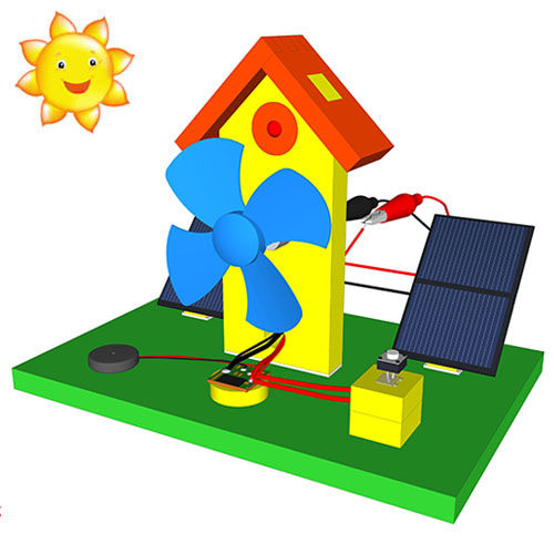 태양전지 종합실험키트(태양광주택 원리)