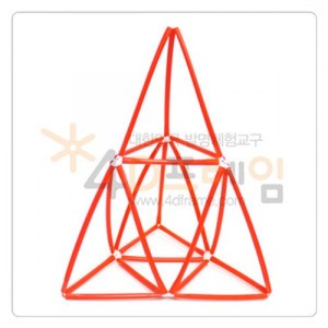 시에르핀스키삼각형(이등변 1단계)