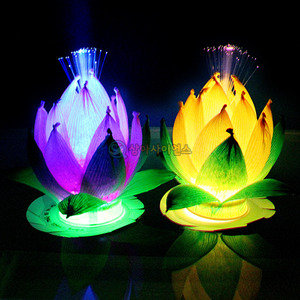 물에 띄우는 LED소원꽃 만들기(5인 세트)