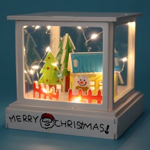 SA 겨울풍경 크리스마스 조명등(LED형)(1인용 포장)